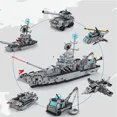 thumbnail image 1 of Hot Selling High Quality Children's Enlightenment Educational Building Blocks, Assembled Model , Aircraft Carrier Model Building Blocks Warship Building Blocks Boy Gift For Children 70 Cm Large ShipsNoSize Gao Jinjia unisex, 1 of 1
