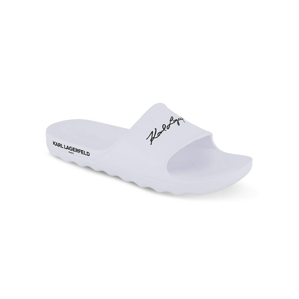 Sandalia KARL LAGERFELD Pool Slide blanca para hombre 12