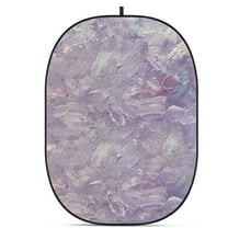 Glow CBA-PA0004 5x6.5' Fabric Collapsible Backdrop, Abstract Painting