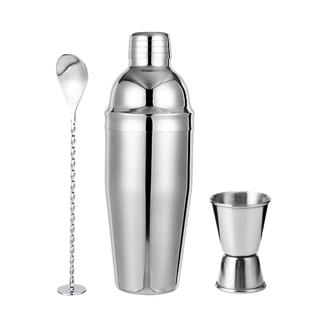 Juego de coctelera profesional (26.5 onzas) - Juego de coctelera profesional de acero inoxidable de alta calidad, coctelera de Martini de acero inoxidable ShuxiuWang 1327533080262