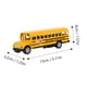 thumbnail image 4 of 1 modelo de autobús escolar de juguete de aleación, modelo de autobús extraíble, juguete para niños, coche de juguete, juguete divertido de aleación para niños., 4 of 8