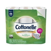 Cottonelle Ultra ComfortCare Soft Toilet Paper, 12 Mega Rolls, Bath
