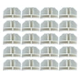 thumbnail image 2 of Grid Connectors White Semi Circle, 2 of 5