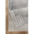 thumbnail image 4 of LiviNest Geometric Area Rug: Large Modern Gray Abstract Carpet for Living Room & Home Office - Soft Polyester 7'10"x10'6" Indoor Floor Mat with Low Pile & Easy Care, 4 of 5