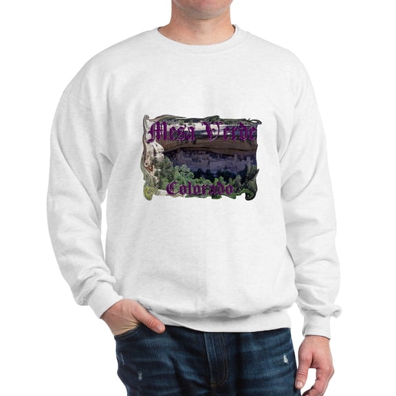 CafePress - Mesa Verde Sweatshirt - Crew Neck Sweatshirt
