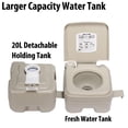 thumbnail image 4 of UBesGoo Portable Hand Wash Sink Basin Stand with Fauce White, 4 of 6