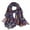 Navy, variant on Scarf for Elegant Women Spring Fashion Long Print Scarf Casual Colored Sunscreen Scarf Fall Fashion Must Have
