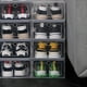 thumbnail image 4 of Caja de Zapatos Transparente de 6 Piezas, Organizador de Zapatos, Gruesa, Plegable, Resistente Al Polvo, Apilable y Combinada., 4 of 5