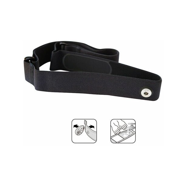 DECKON Correa de repuesto Correa elástica para el pecho Correa de frecuencia cardíaca para Polar, Garmin, Wahoo Sport Running Monitor de frecuencia cardíaca. - Kuyhfg Bienvenido a Kuyhfg