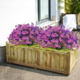 thumbnail image 7 of ZZ 36pcs Faux Plants Outdoor, Uv Resistant Artificial Plants Outdoor Fake Flowers Plants Plastic Greenery Shrubs, 7 of 7