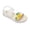 Cream, variant on Girls Sandals - Cute and Comfy Flat Summer Sandals with Fruit Charms