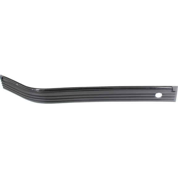 Bumper Trim Compatible With 1988-1998 Chevrolet C1500 1988-2000 C2500 Front, Right Passenger Black