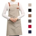 thumbnail image 2 of Coofit Kitchen Apron Creative Multi-purpose Restaurant Apron Barista Apron with Pocket, 2 of 10