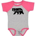 thumbnail image 3 of Inktastic Montana Black Bear Silhouette Boys or Girls Baby Bodysuit, 3 of 5