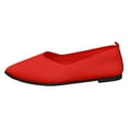thumbnail image 3 of YLYL Women Knit Ballet Flats Non Slip Pointed Toe Comfortable Softable Casual Dressy Work Flats Shoes, 3 of 8