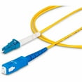 thumbnail image 7 of StarTech 3m 9.8ft LC to SC UPC OS2 Single Mode Simplex Fiber Optic Cable 9/125 40G/100G Low Insertion Loss LSZH Jumper Cord, 7 of 7