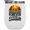 White, variant on Forever Chasing Sunset feat. a Setting Sun, Beach Palm Trees, Stainless Steel 12oz Wine Tumbler