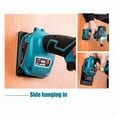 thumbnail image 5 of 18V Li-Ion Battery Holder for Makita Power Tools - Black ABS Plastic Wall-Mounted Hanger with Secure Snap Lock, Compact Design (3.5x3.0 inches) for Easy Storage & Workshop Organization, Includes 1, 5 of 5