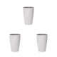 thumbnail image 2 of Taza de doble capa Toystoory Gris y Blanco, tazas de multiusos, reutilizable, soporte para cepillo de, 2 of 6
