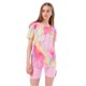 thumbnail image 1 of Hype - Juego de Camiseta y Shorts Spray Drips Escritura Niñas (Rosa, Amarillo, Azul), 1 of 5