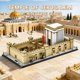 thumbnail image 2 of Bloques de Construccion LQPFBSM 7216 Templo de Jerusalen Arquitectura 3233 Piezas, 2 of 5