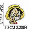 thumbnail image 2 of 20 pcs ONE PIECE Embroidered Patches, Sew/Iron On Repair Applique Embroidery Patches for T-Shirt, Jackets, Jeans, Vests,Hats, Backpacks,Bags, 2 of 4
