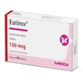 thumbnail image 3 of Eutirox Levotiroxina 150 mcg 50 tabletas, 3 of 4