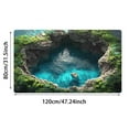 thumbnail image 3 of 3D Velvet Super Absorbent Non Floor Carpet Mat For Home Entrance Living Room Kitchen, 3 of 6