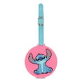 thumbnail image 6 of Disney Unisex Lilo and Stitch Luggage Tag, 3 Piece Tag and Lanyard Set Accessories for Kids and Adult Pink, 6 of 7