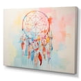 thumbnail image 2 of Designart "Multicolored Enchanted Dreamcatcher" Dream catcher Canvas Wall Art, 2 of 7