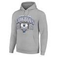 thumbnail image 2 of Men's Starter Heather Gray Dallas Cowboys 80s Retro Pullover Hoodie, 2 of 3
