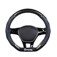 thumbnail image 1 of Funda Para Volante Bloosom  Fibra De Carbono Gama Alta Forma D Azul, 1 of 4