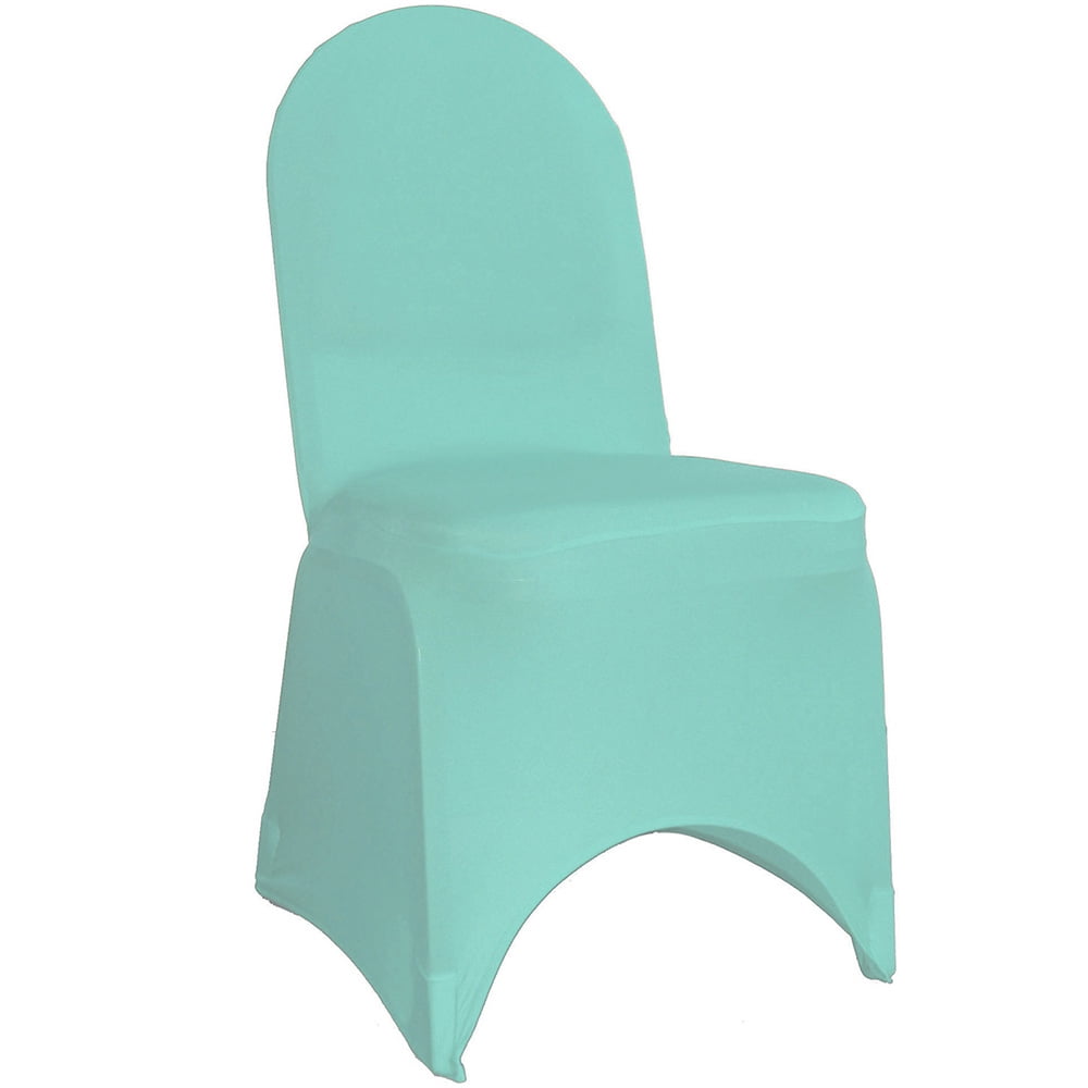 Your Chair Covers Stretch Spandex Banquet Chair Cover Robin Egg for