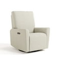 thumbnail image 5 of Art of Nursery by Storkcraft Santorini Deluxe Power Recliner Swivel Glider, Dune Basketweave, 5 of 15