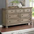 thumbnail image 3 of Furniture of America Astine Adult Transitional 7-Drawer Dresser, Gray, 3 of 8