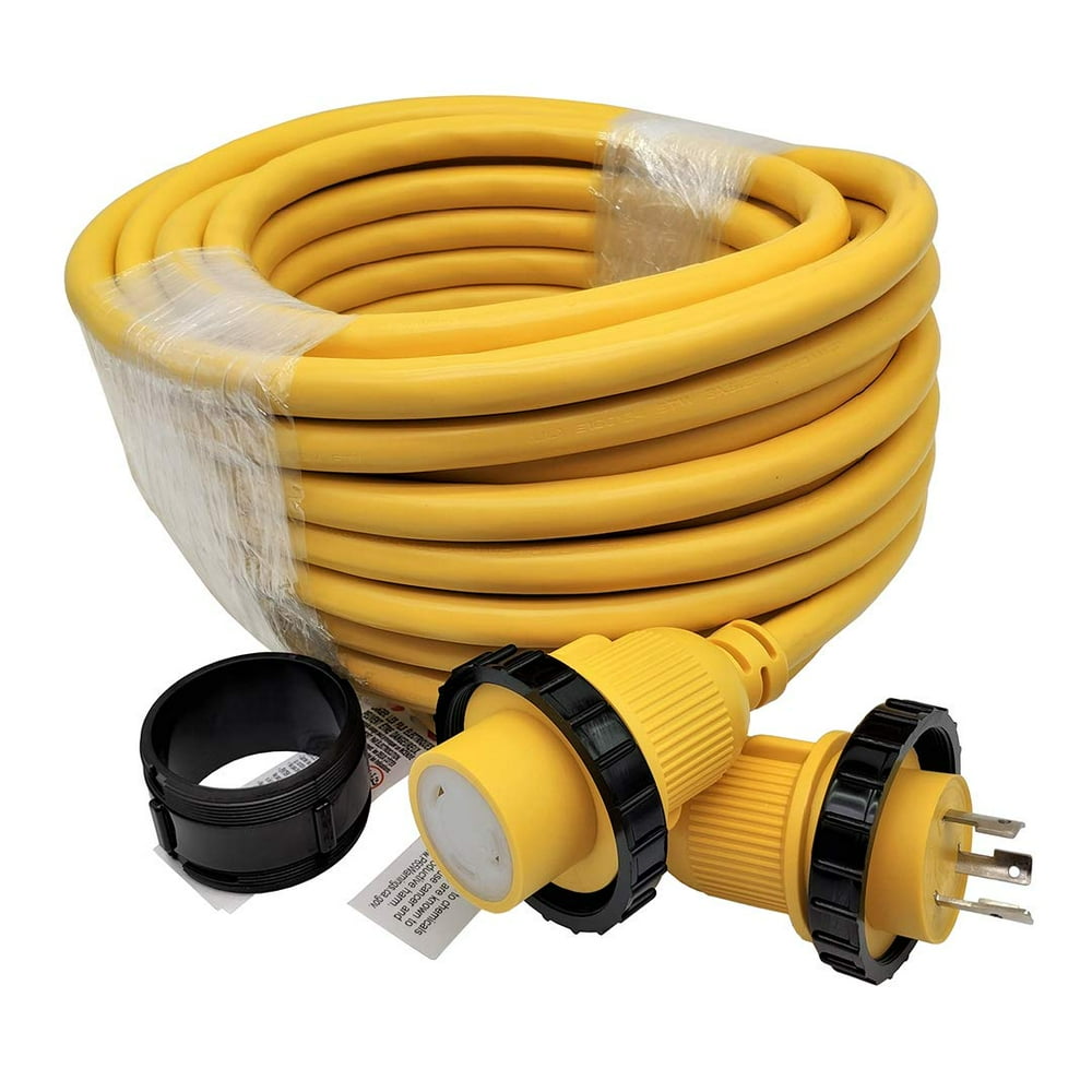 Parkworld 61551 RV Shore Power Extension Cord, NEMA L530 Twist Lock