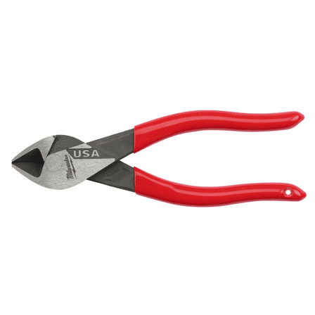 Milwaukee Tool 6" Diagonal Dipped Grip Cutting Pliers (USA)