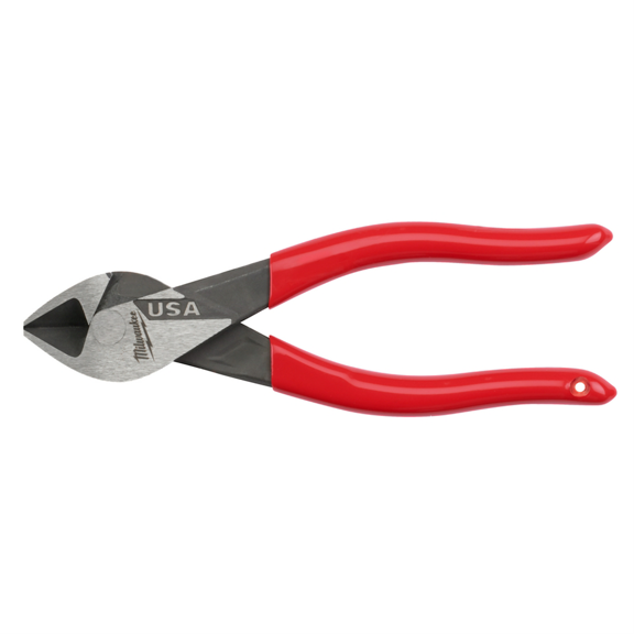 Milwaukee Tool 6" Diagonal Dipped Grip Cutting Pliers (USA)