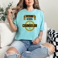 thumbnail image 2 of Future School Counselor Merch Idea, Chalky Mint Comfort Colors T-Shirt, 2XL, 2 of 3