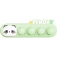 thumbnail image 5 of Elegant silicone cable holder with panda pattern, selfadhesive cable clip, keeps the desk neat and organized., 5 of 5