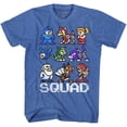 thumbnail image 1 of Mega Man T-Shirt Rétro Royal Heather pour Adulte, 1 of 2