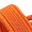 Orange, variant on Gpaecead Girls Mary Jane Shoes Solid Color Faux Suede Soft Sole Non Slip Elastic Strap Casual Flats For Kids, Blue