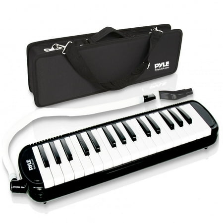 Pyle PMLD12BK.5 Melodica Keyboard Harmonica Musical Instrument for Beginners