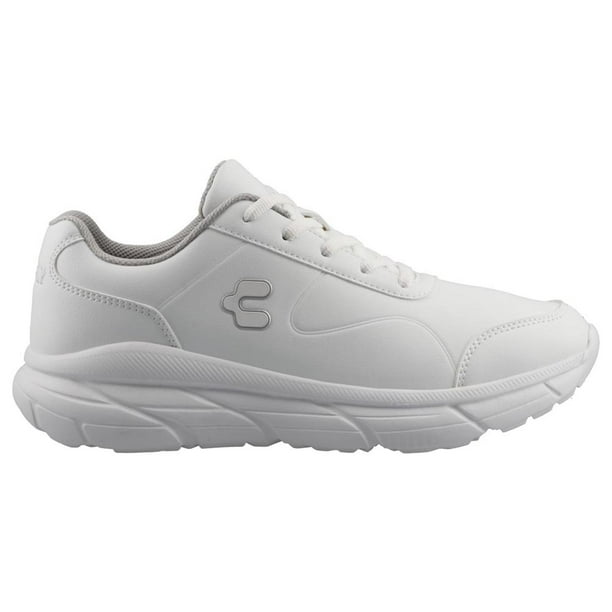 Tenis Escolares CHARLY Hombre Comodo Sport Running blanco 28