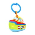 thumbnail image 2 of Neinkie Realistic Stroller Plush Toy Exquisite Workmanship Fabric Portable Transportation Shape Stuffed Doll for Baby, 2 of 9