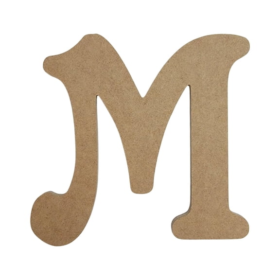 Wooden Letter Unfinished, Beltorian Font, Craft Cutout