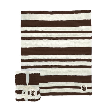 San Diego Padres 50 x 60 Cable-Knit Throw Blanket