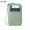 RFID PU green, variant on 7.87×4.72×0.98 IN Anti-Scan RFID Shield PU Passport Clutch, Zip-Around Multi Compartment Travel Document Wallet with Hand Wrist Lanyard for Overseas Travel & Daily ID Storage