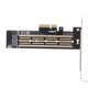 thumbnail image 5 of Tarjeta de expansión SSD, tarjeta adaptadora MKey NVMe PCI X Tarjeta adaptadora Tarjeta de transferencia Tecnología de vanguardia, 5 of 12