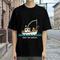 thumbnail image 3 of Black T Shirts for Men, Fishing Boat, Deep Sea Dreams Graphic 1 Mens Graphic Tees, 24898453,XXL, 3 of 8